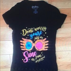 Harry Potter Black Graphic T-Shirt